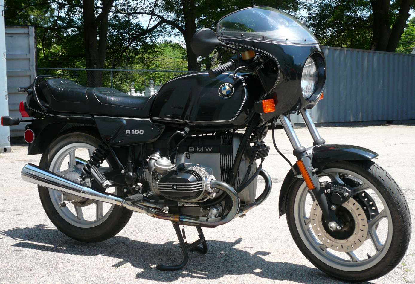 Мотоцикл bmw r100 1983: выкладываем по полочкам