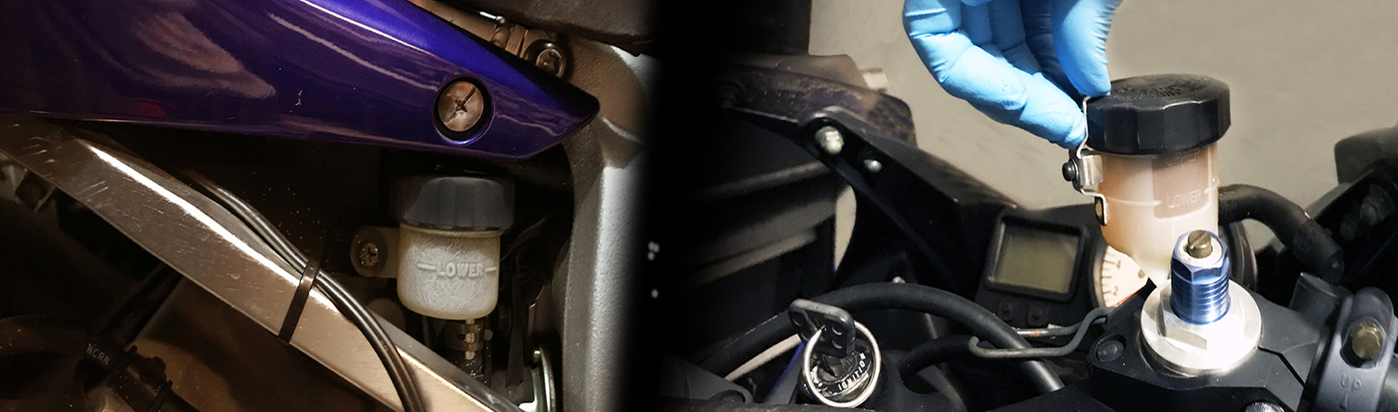 Замена тормозной жидкости и прокачка тормозной системы на мотоцикле