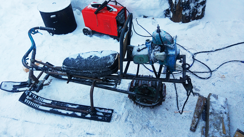 ✅ снегоход из бензопилы: самодельный, своими руками, как сделать, аэросани, мотособака, чертежи - tym-tractor.ru