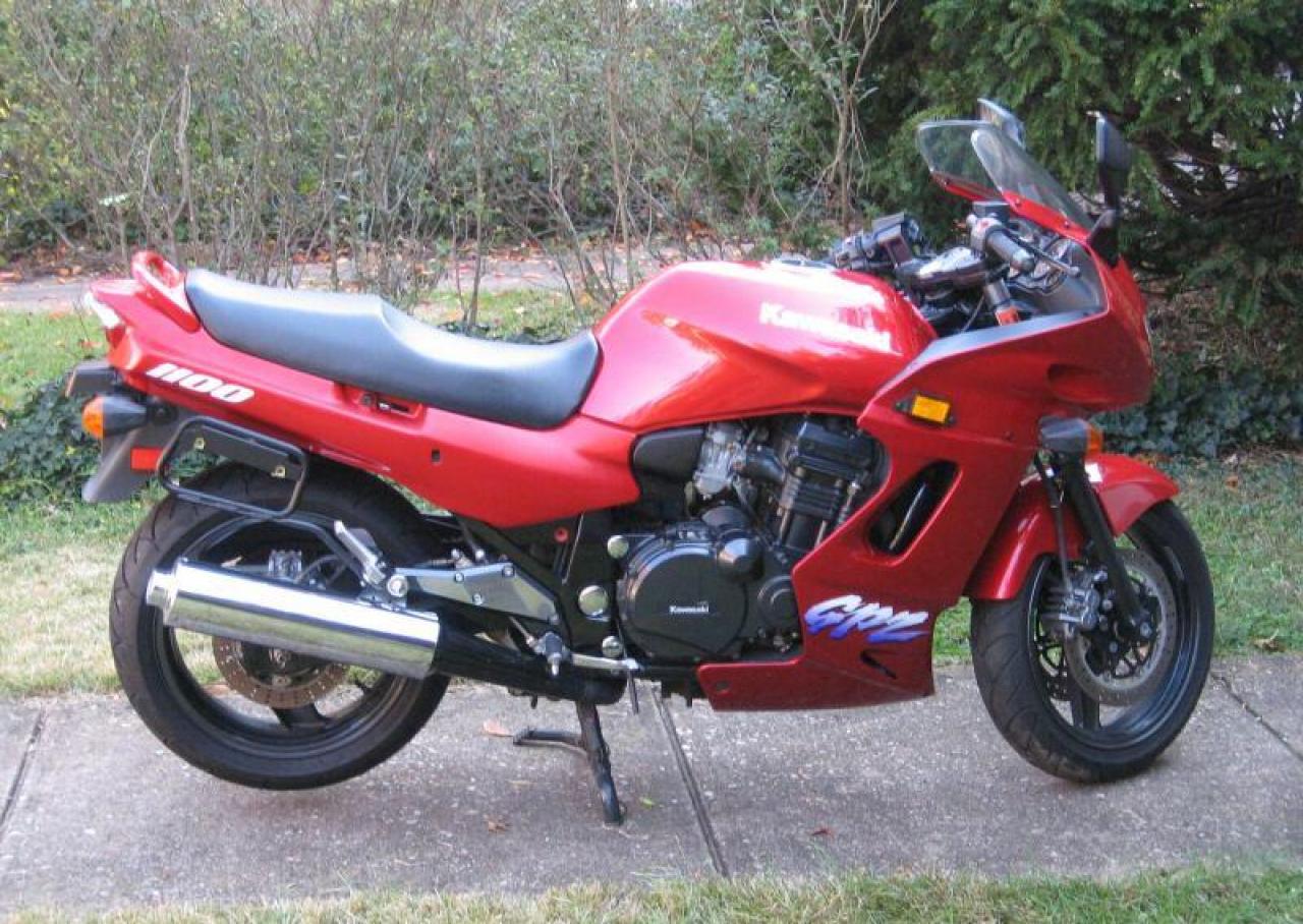Мотоцикл kawasaki gpz 1100 1996: рассматриваем главное