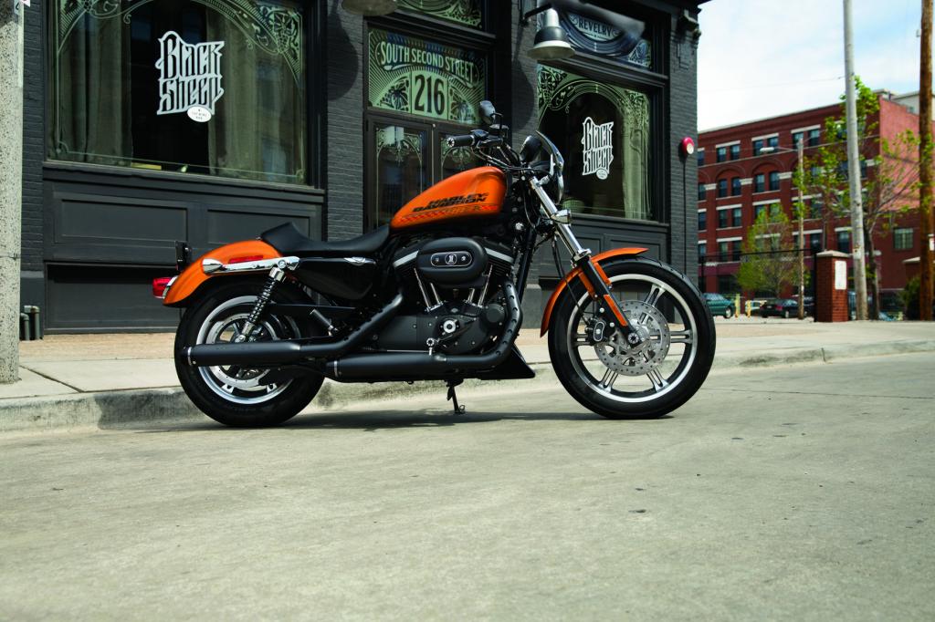 Ким. мотоблоги, Harley-Davidson, Мотоцикл Harley-Davidson 883 Sportster Roa...
