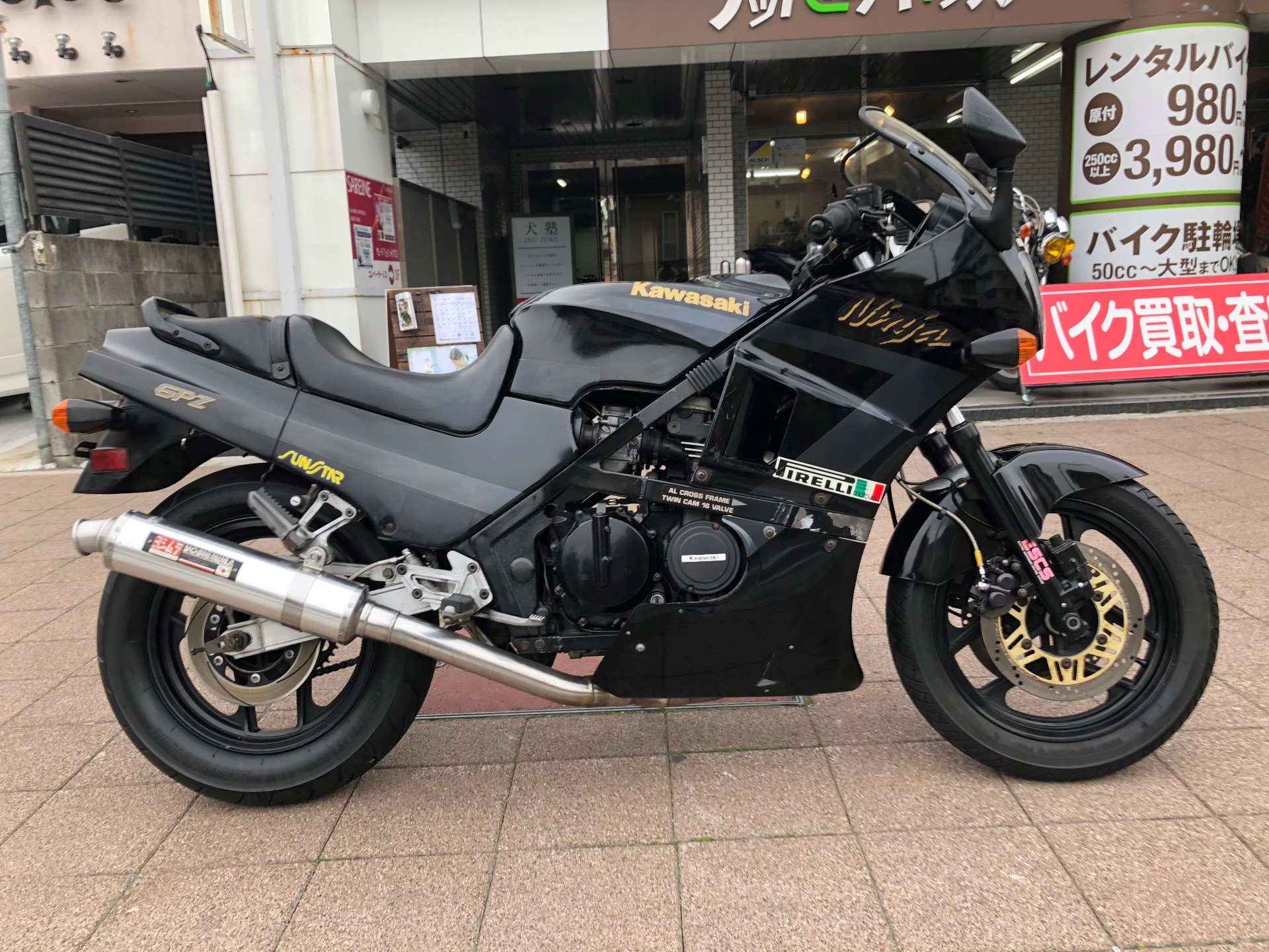 Обзор мотоцикла kawasaki gpz 400 (gpz400r)