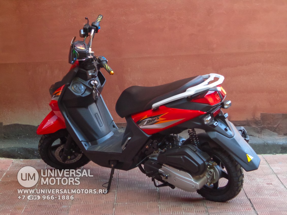 Yamaha zuma 125 — универсальный скутер для бездорожья и асфальта