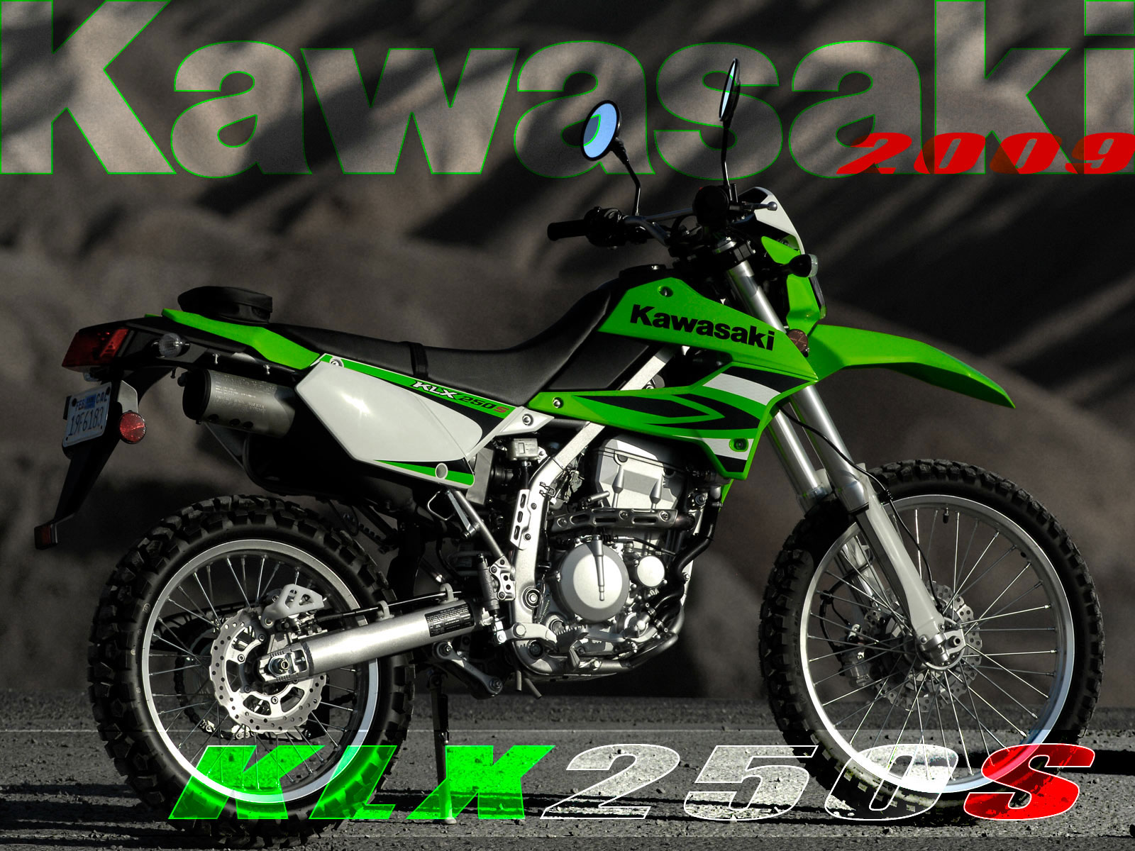 Мотоцикл kawasaki klx 250sf 1998