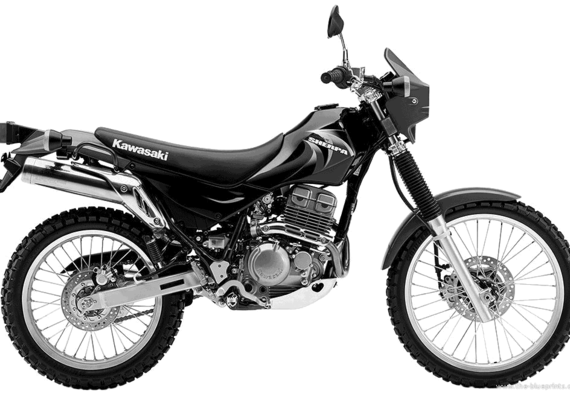 Информация по мотоциклу kawasaki kl250 super sherpa
