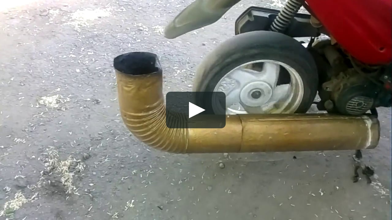 Как почистить глушитель на скутере хонда дио