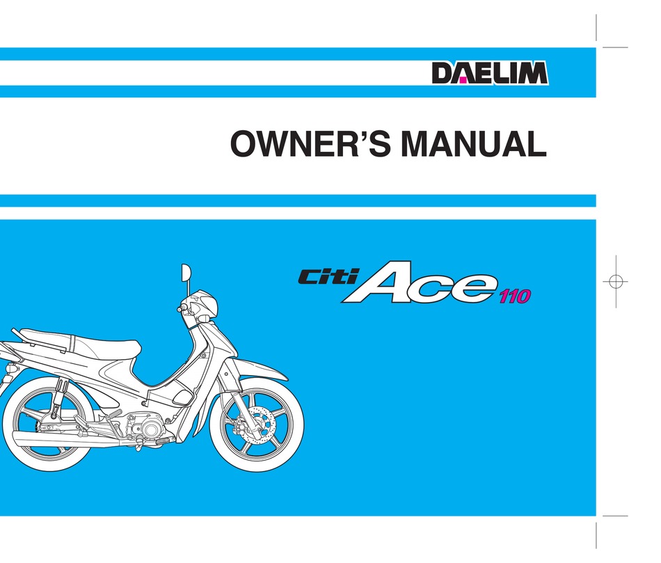 ▷ daelim citi ace 110 - manual, daelim other citi ace 110 - manual  (68 pages) | guidessimo.com