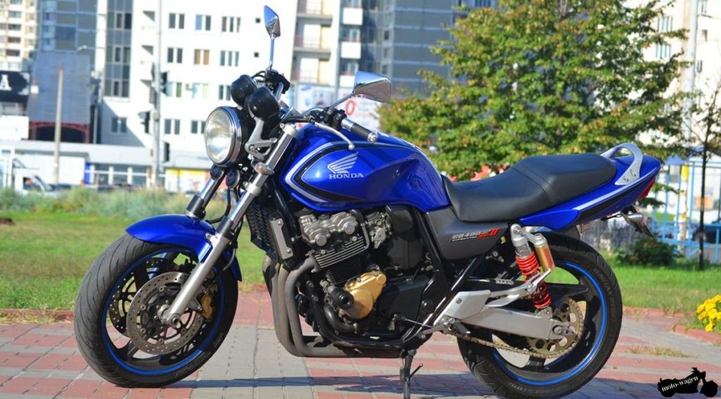 Cb400 спицованный