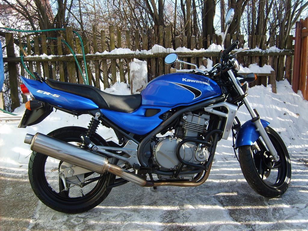 Мотоцикл kawasaki er-5 1998