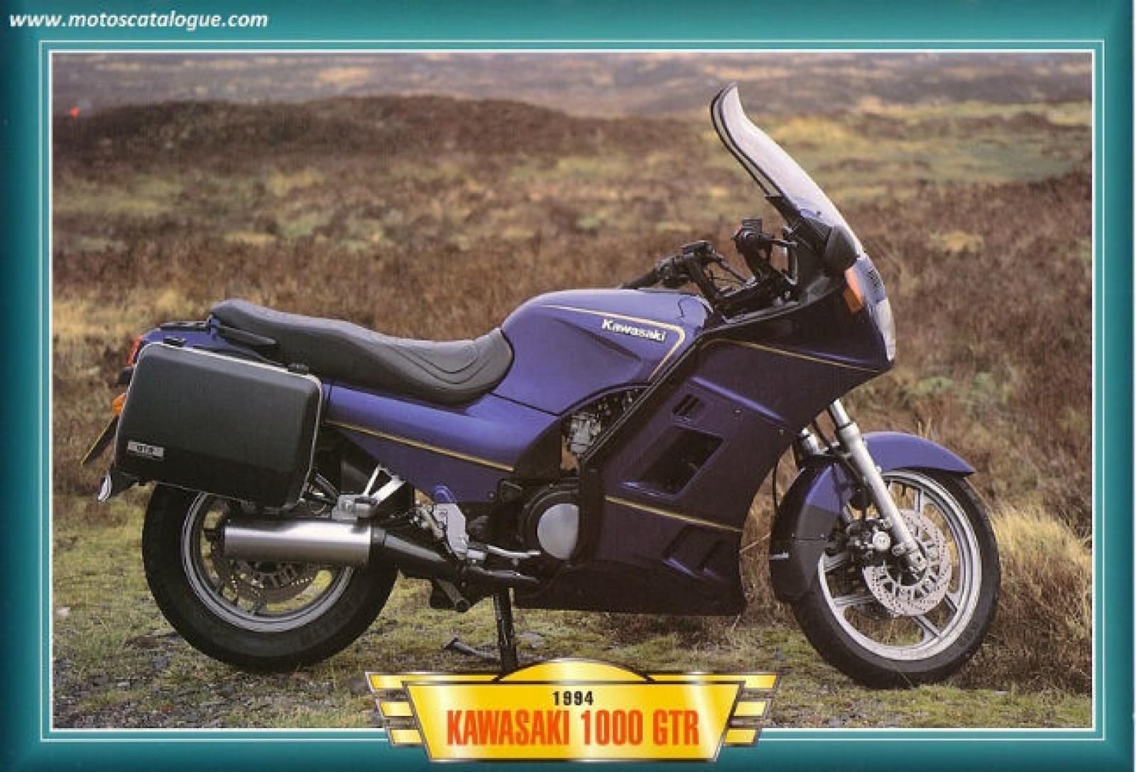 Обзор мотоцикла kawasaki gtr 1000 - хороший середнячок в своей нише