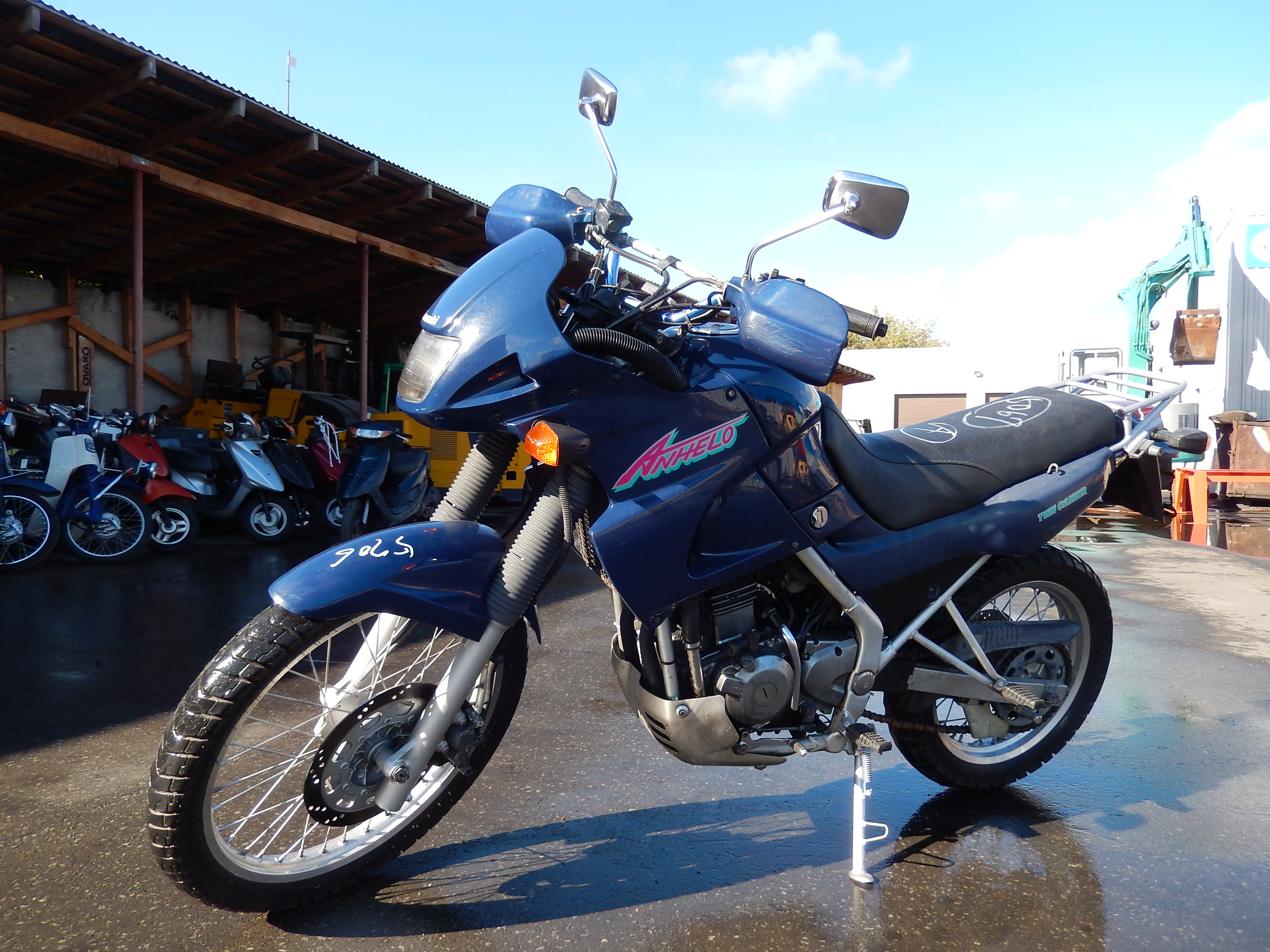 Мотоцикл кавасаки кле 400
