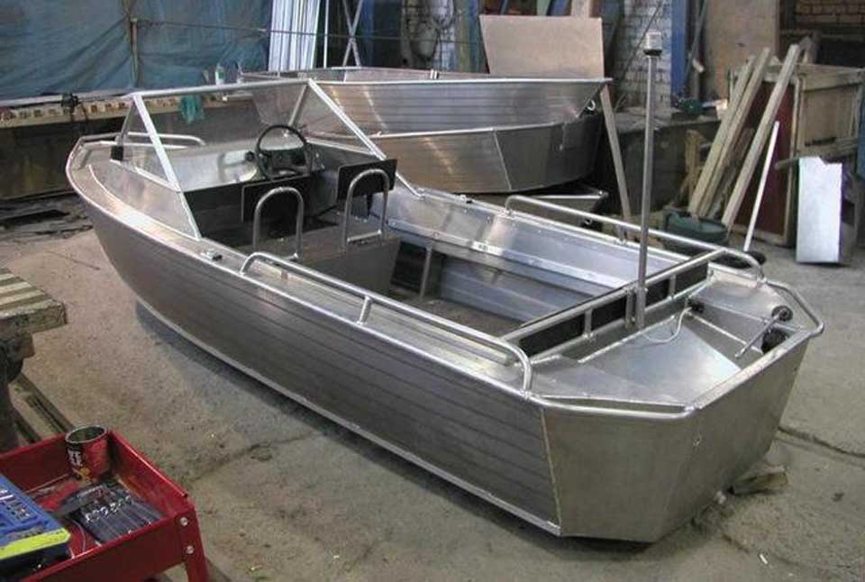 Как самостоятельно сделать алюминиевую лодку
