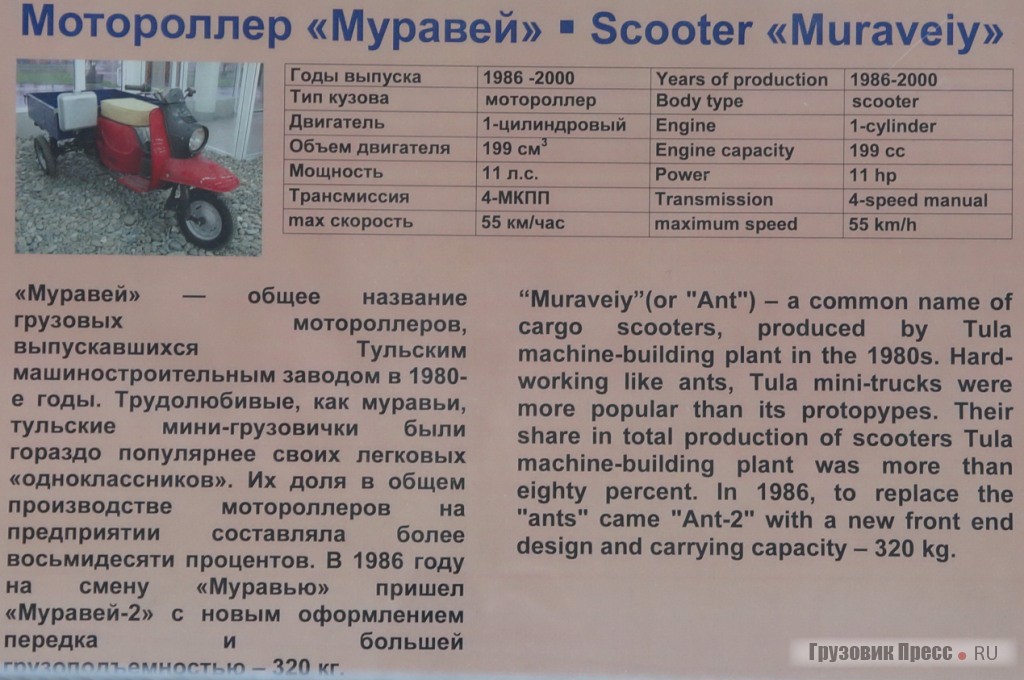 Как выглядит мотоцикл муравей avtopraim.ru