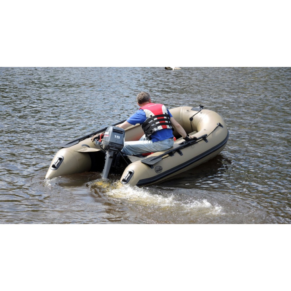 Badger arl 390 с надувным дном низкого давления (нднд) — моторная надувная лодка