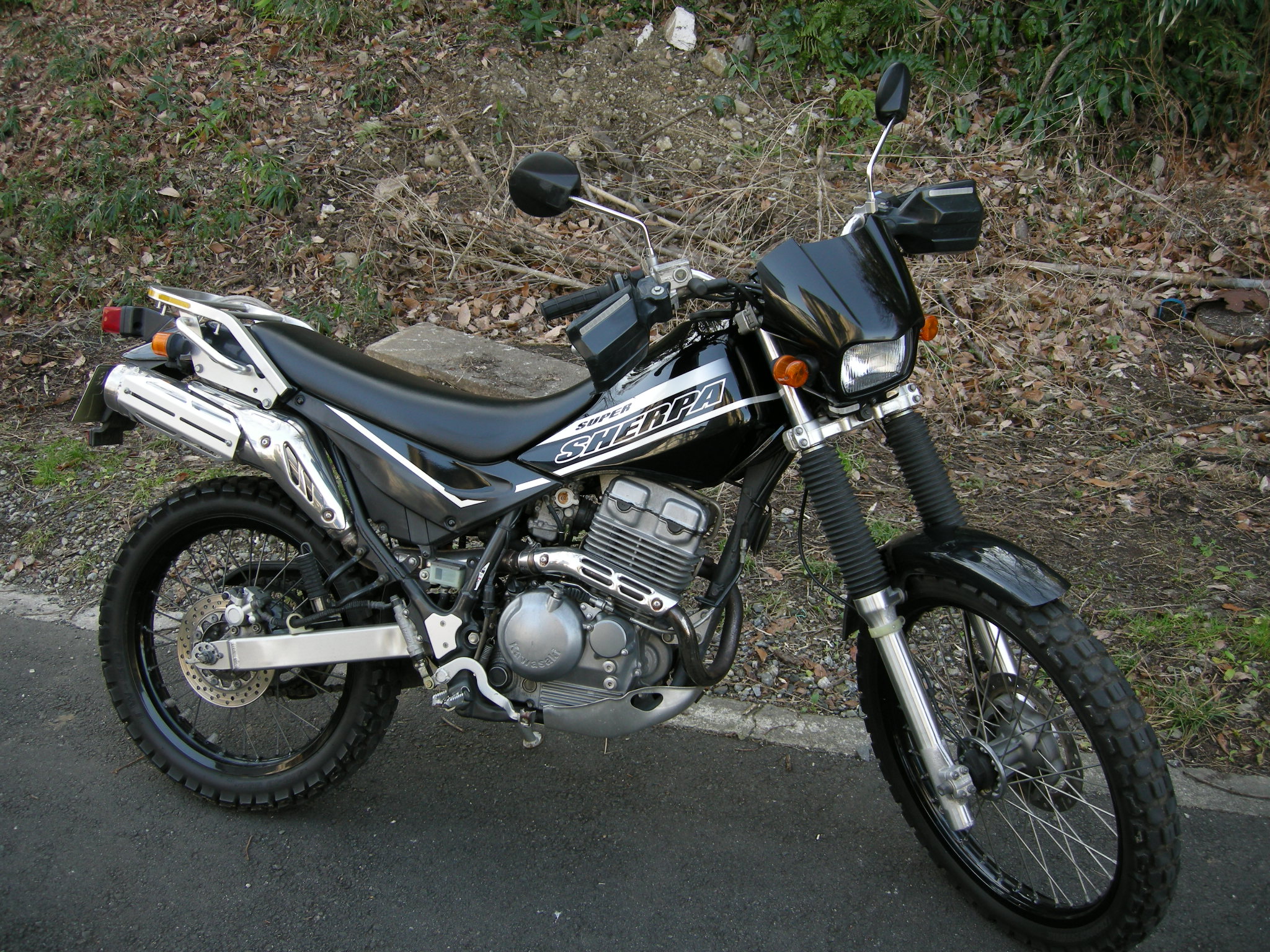 Мотоцикл kawasaki kl250-g4 super sherpa 2000: это важно знать