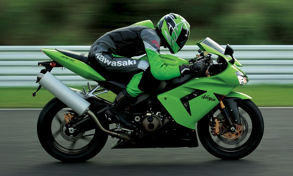 Обзор мотоцикла kawasaki zx-10r 2004-2010 годов выпуска